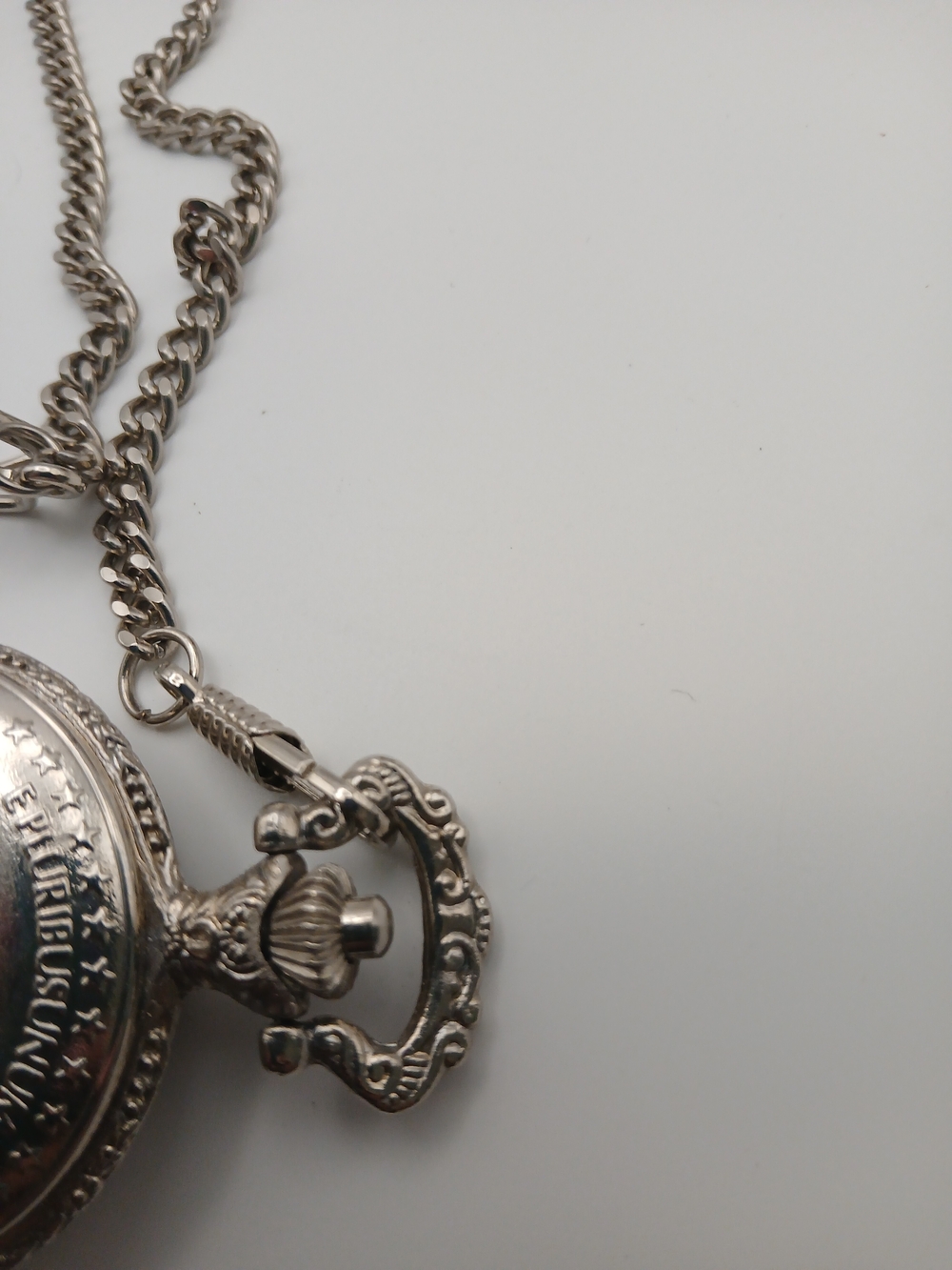 American Historic Society Quartz Pocket Watch Walking Liberty Half Dollar Style - Picture 6 of 6